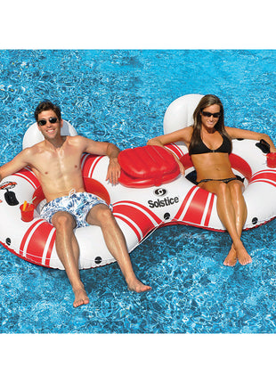 Solstice Watersports Super Chill 2-Person River Tube w/Cooler [17002]