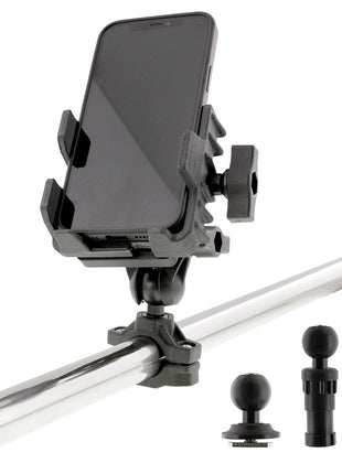 Scotty 0139 Phone Holder w/Post, Track  Rail Mounts [0139]