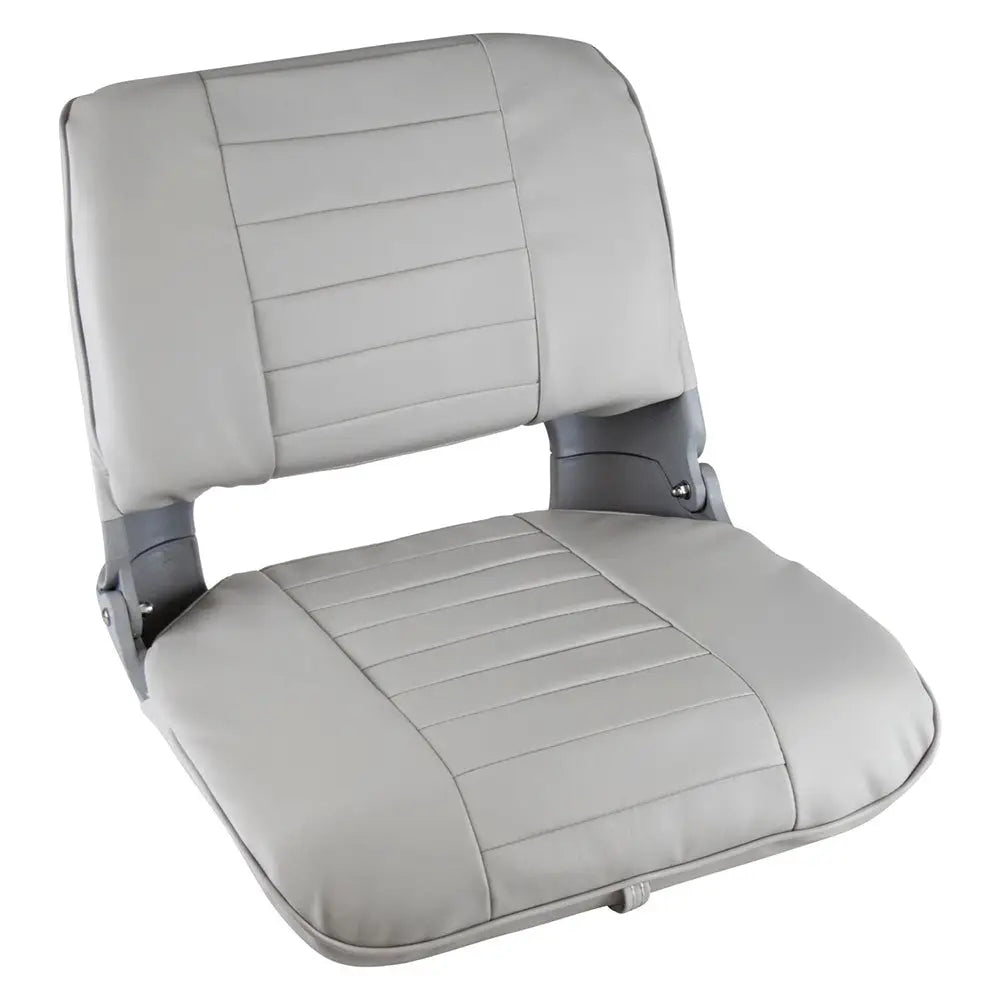 Wise Pro Style Clamshell Fold Down Fishing Seat - Grey [8WD135LS-717]