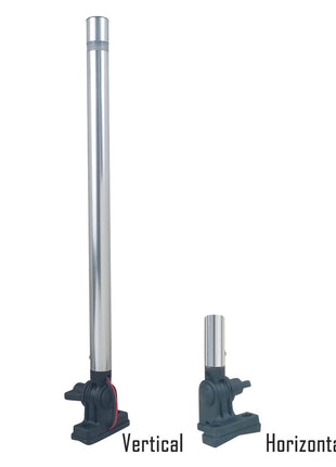 Perko 24" Folding Mount Pole Light - White All Round Light [1670DP2ALU]