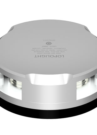 Lopolight Masthead/360-Degree Light - 3NM - Silver Housing w/FB Base [201-021-FB]