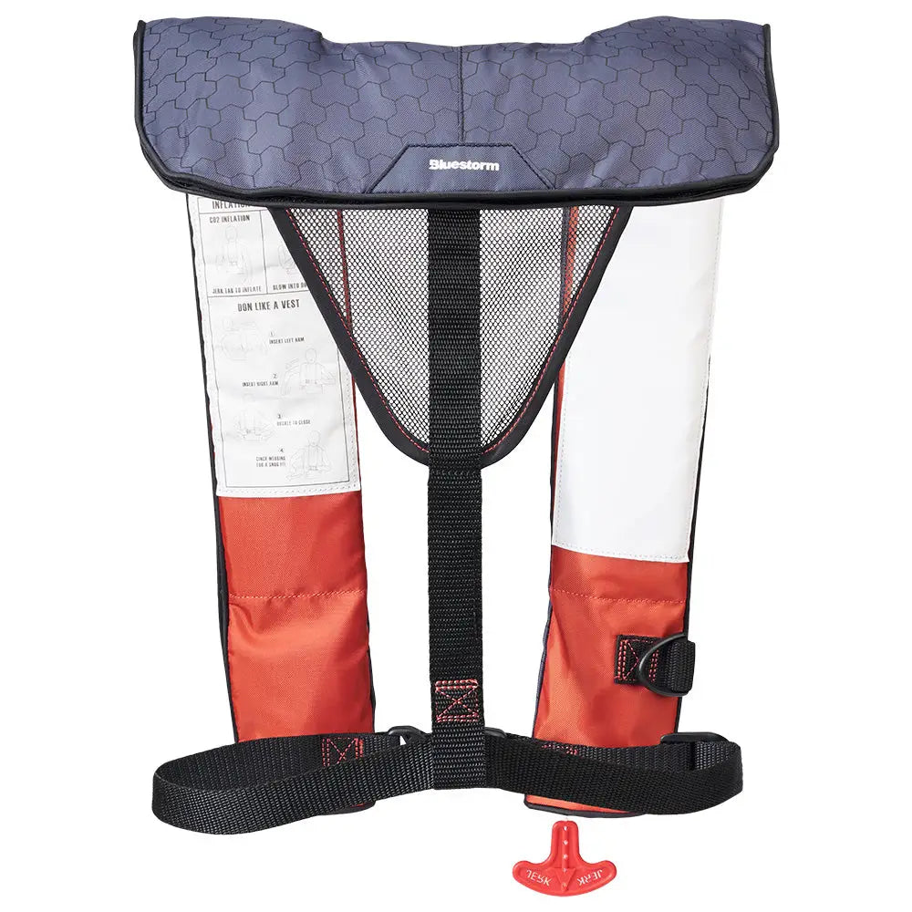 Inflatable Tpe Bluestorm Cirrus 26 AutoManual Type V Inflatable PFD Tan SL6F21TPE ...