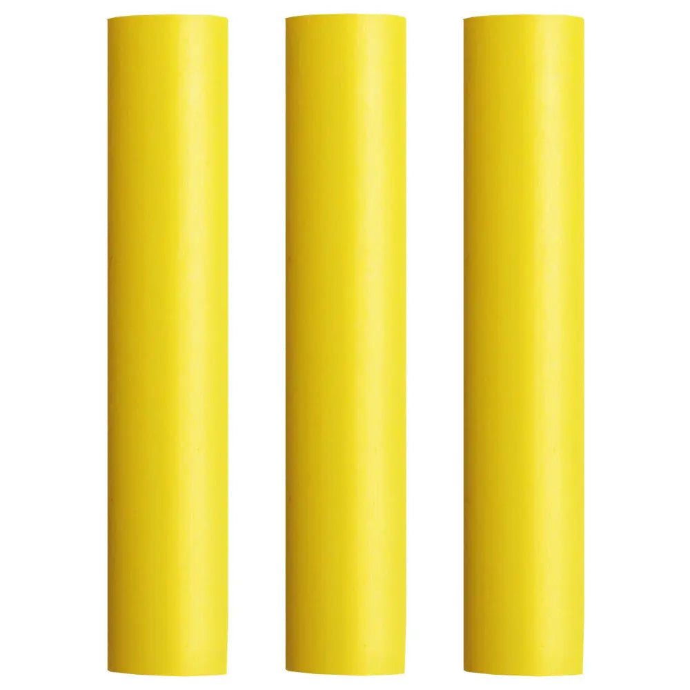 Pacer Battery Cable Heat Shrink Tubing - 1" x 12" - Yellow (3-Pieces) [BEHS1-12YL-3]