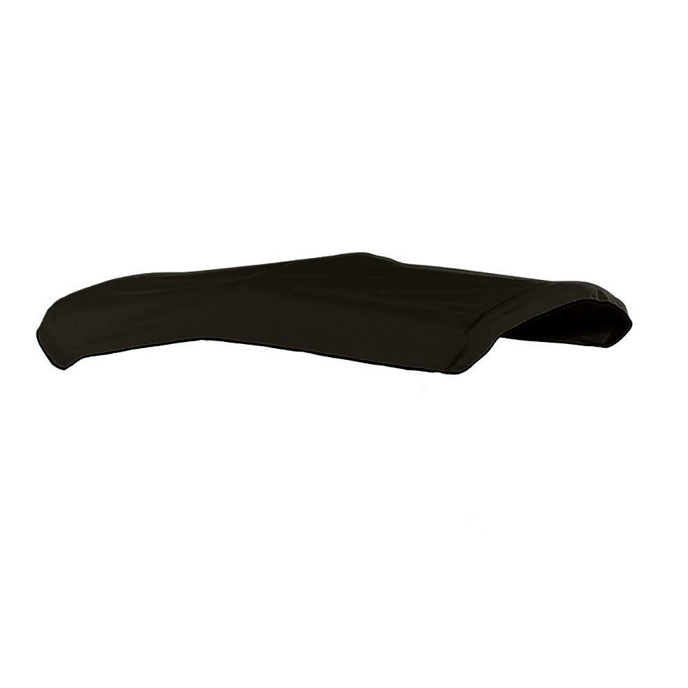 Carver 3-Bow Acrylic Bimini Top Fabric &amp; Storage Boot - Black