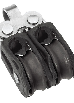 Barton Marine Size 0 20mm Plain Bearing Pulley Block Double Fixed Eye [N00210]