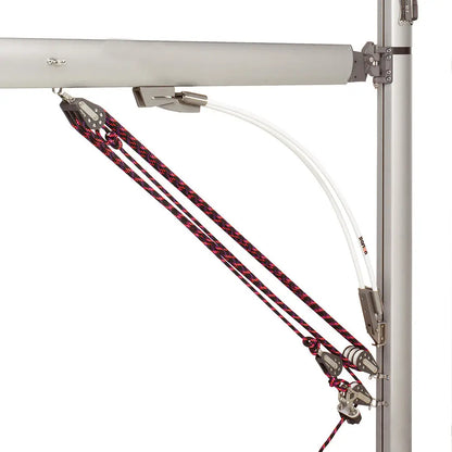 Barton Boomstrut - Silver/White f/Boats 25-30&