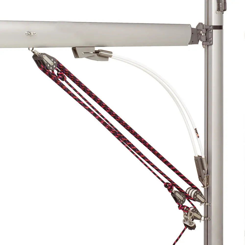Barton Boomstrut - Silver/White f/Boats 30-35&