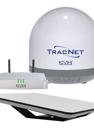 KVH HP Starlink Flat Panel Terminal Kit w/TracNet Coastal Pro 5G/WiFi Compact Terminal w/TracNet Hub [72-1048/01-0465]