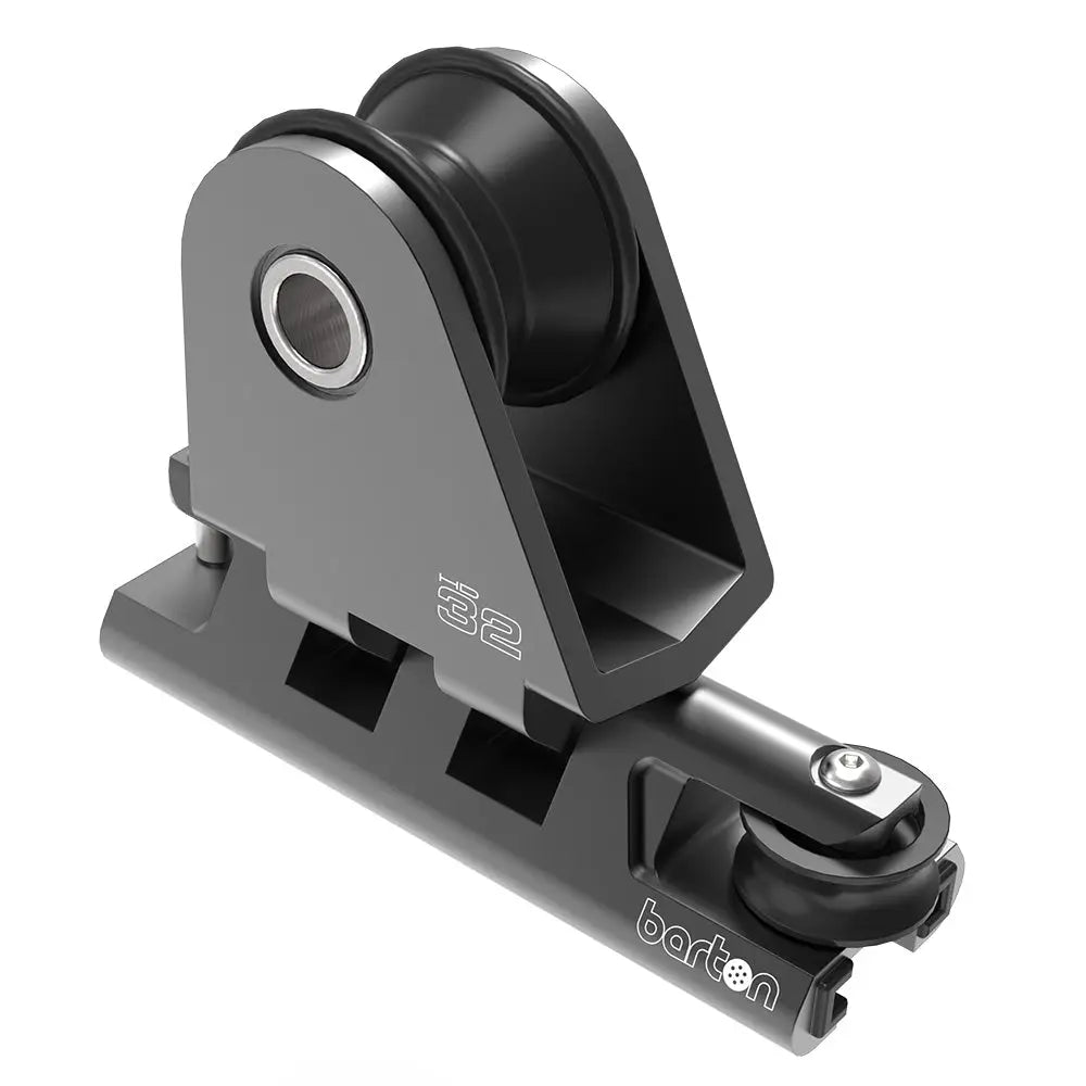 Barton 32mm Towable Genoa Car 2:1 Purchase - Heavy Duty - Black [32211HDB]