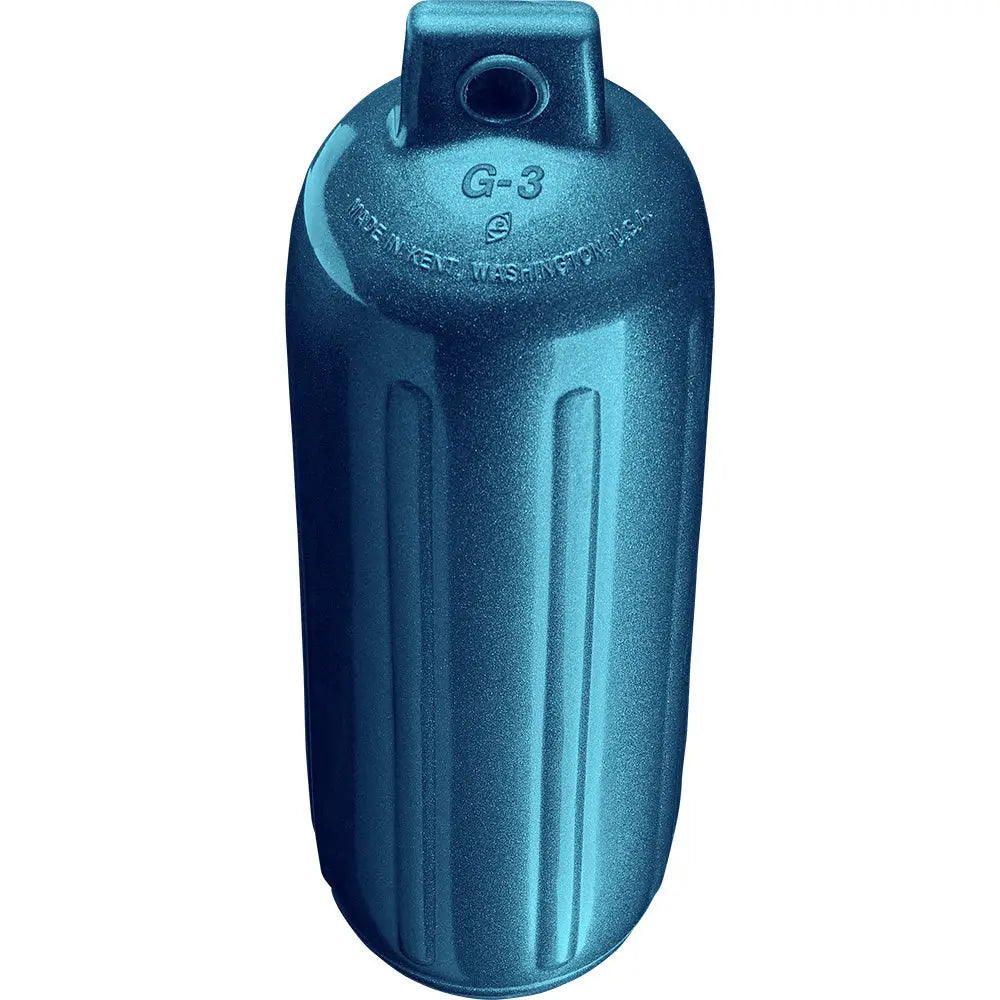 Polyform G-3 Twin Eye Fender 5.5&quot; x 19&quot; - Metallic Blue [G-3-METALLIC BLUE]