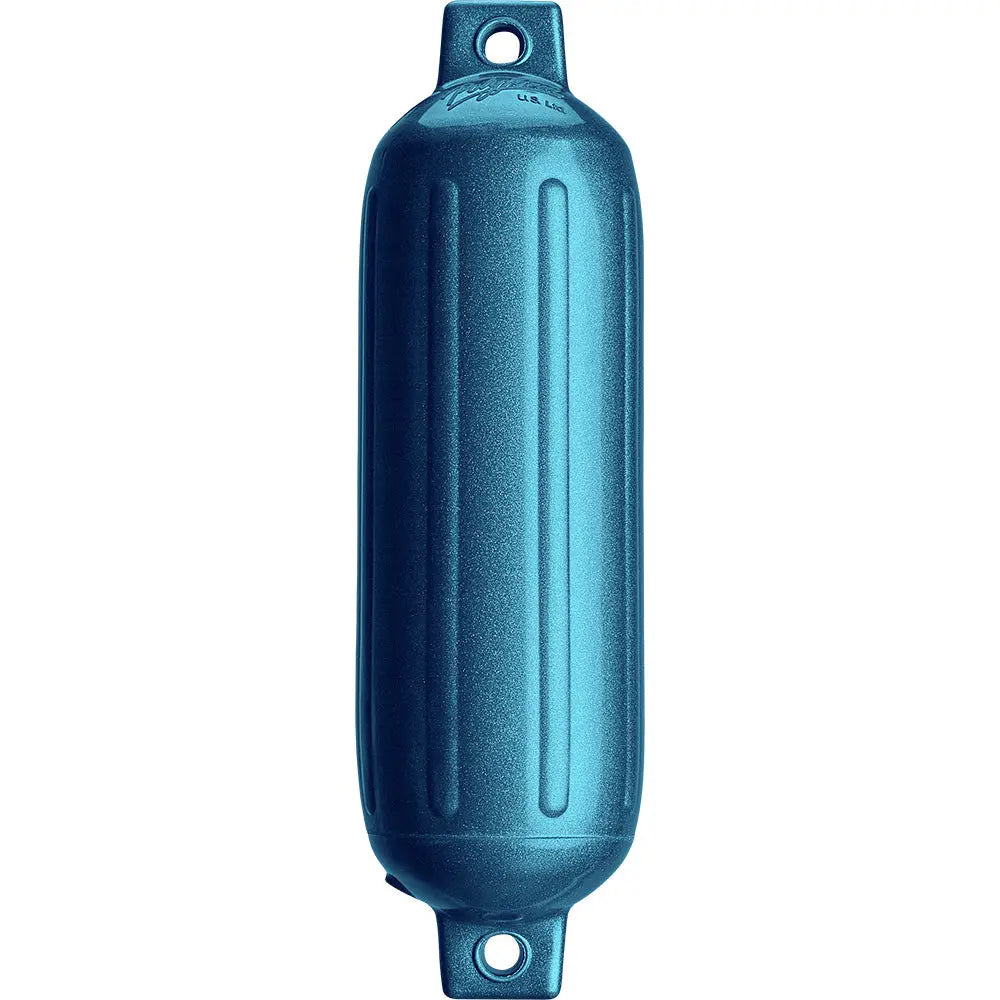Polyform G-3 Twin Eye Fender 5.5&quot; x 19&quot; - Metallic Blue [G-3-METALLIC BLUE]