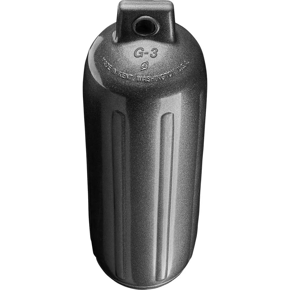 Polyform G-3 Twin Eye Fender 5.5&quot; x 19&quot; - Metallic Graphite [G-3-METALLIC GRAPHITE]