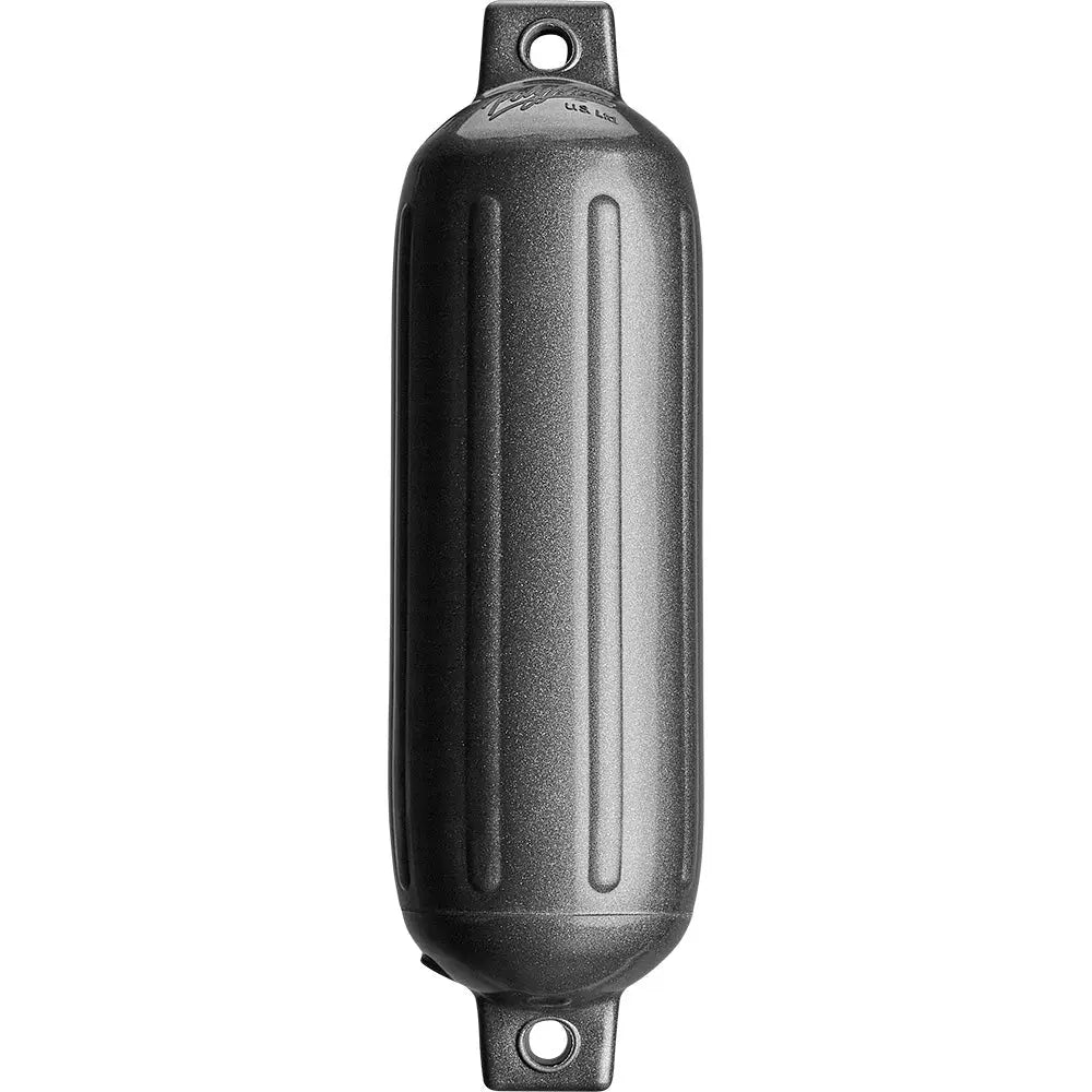 Polyform G-3 Twin Eye Fender 5.5&quot; x 19&quot; - Metallic Graphite [G-3-METALLIC GRAPHITE]