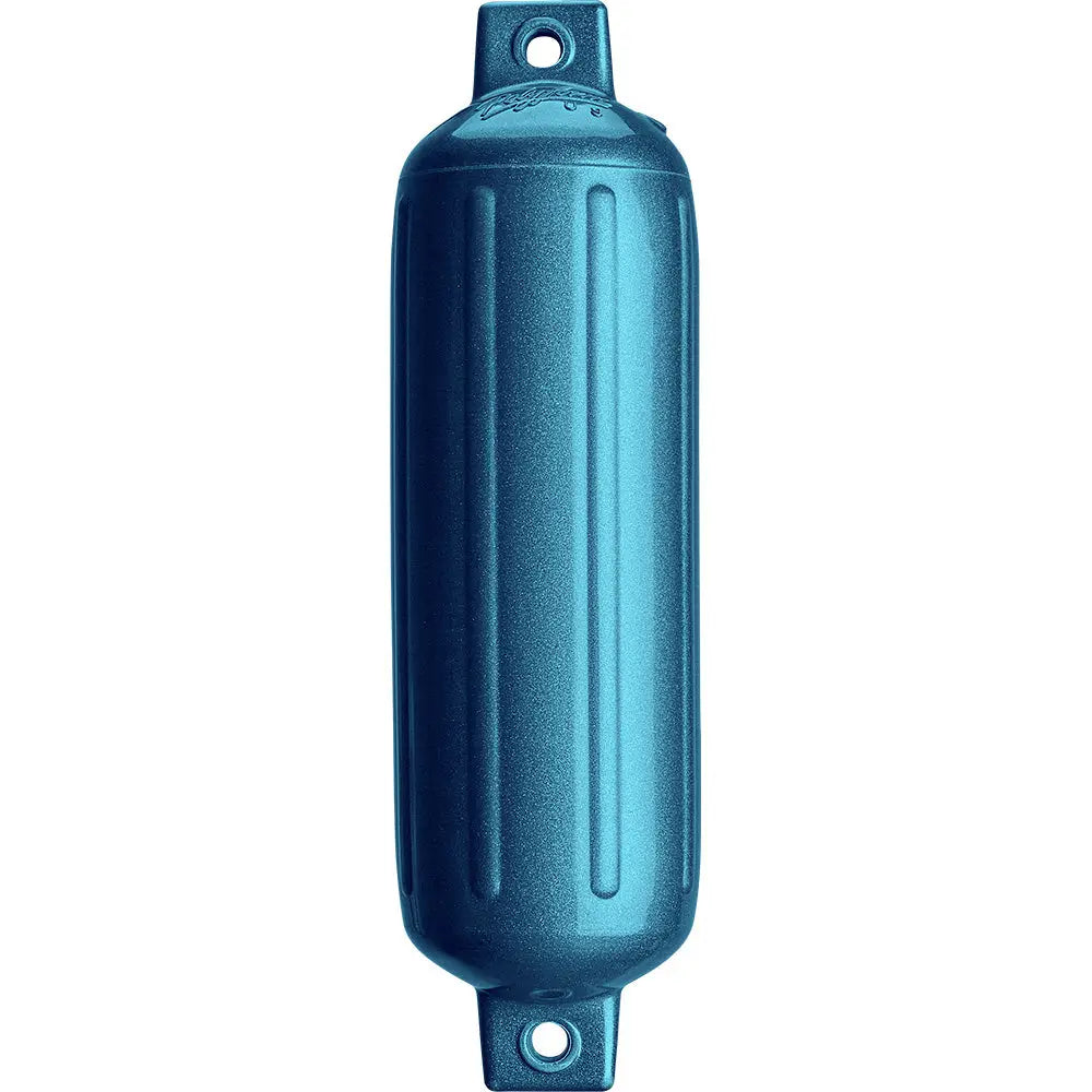 Polyform G-4 Twin Eye Fender 6.5&quot; x 22&quot; - Metallic Blue [G-4-METALLIC BLUE]