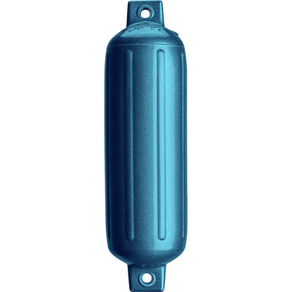 Polyform G-4 Twin Eye Fender 6.5&quot; x 22&quot; - Metallic Blue [G-4-METALLIC BLUE]