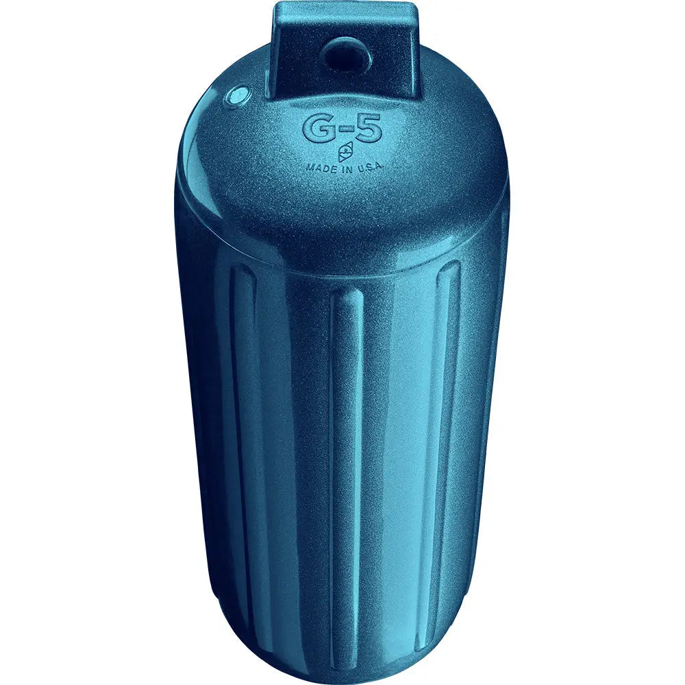 Polyform G-5 Twin Eye Fender 8.8&quot; x 26.8&quot; - Metallic Blue [G-5-METALLIC BLUE]