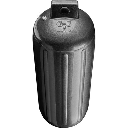 Polyform G-5 Twin Eye Fender 8.8&quot; x 26.8&quot; - Metallic Graphite [G-5-METALLIC GRAPHITE]