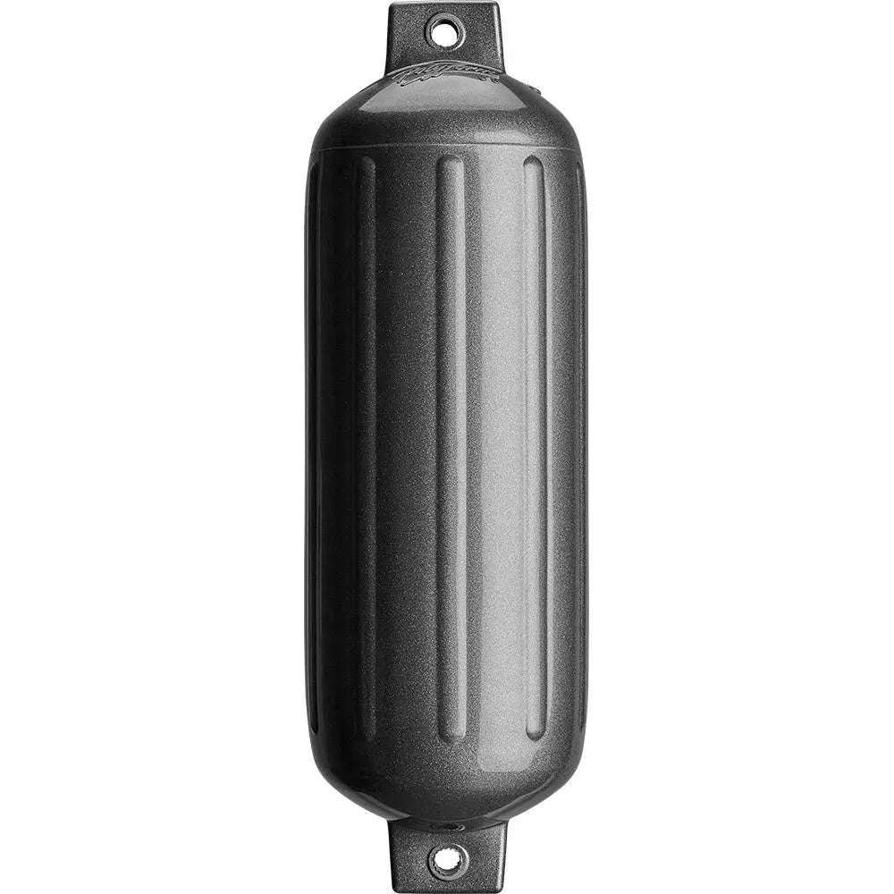 Polyform G-5 Twin Eye Fender 8.8&quot; x 26.8&quot; - Metallic Graphite [G-5-METALLIC GRAPHITE]