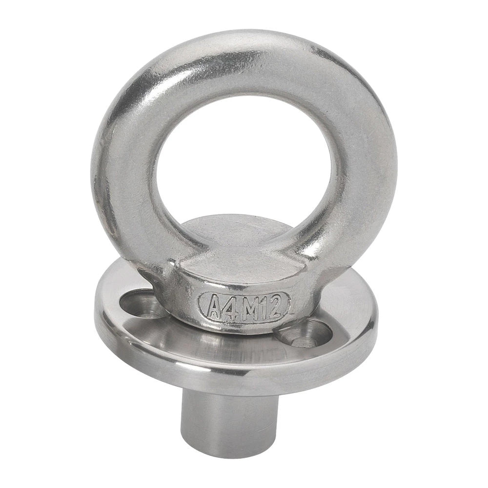 Barton Deck Plate w/Fixing &amp; Eye w/Blanking Plug - M12 Eye