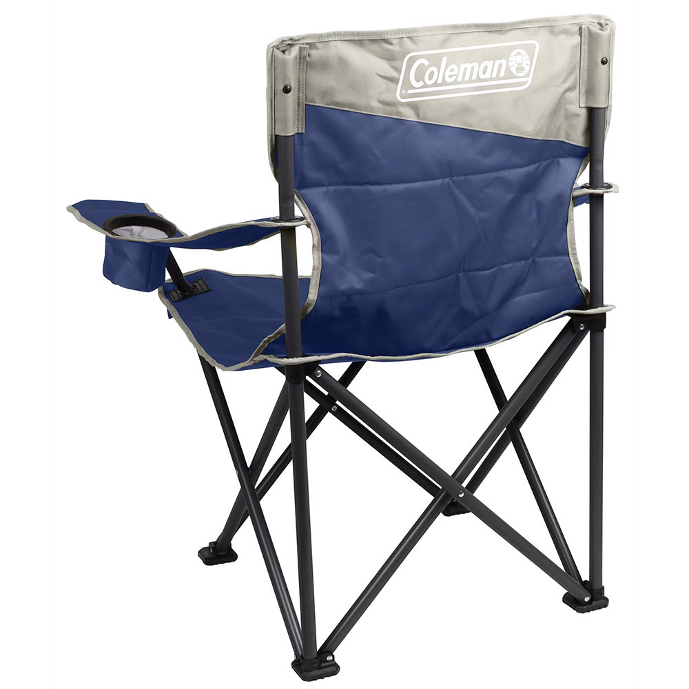 Coleman Big &amp; Tall Quad Camping Chair - Skyfall Blue