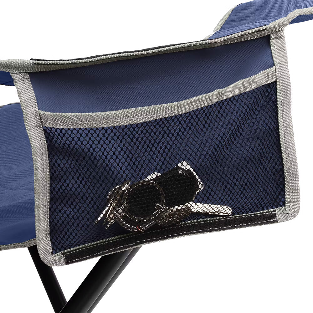 Coleman Big &amp; Tall Quad Camping Chair - Skyfall Blue