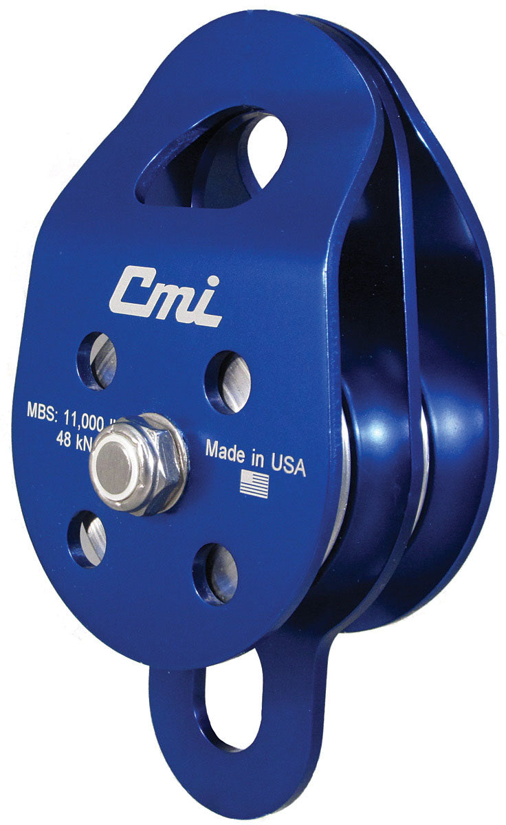 2" Dbl Al Shv Bearing Pulley