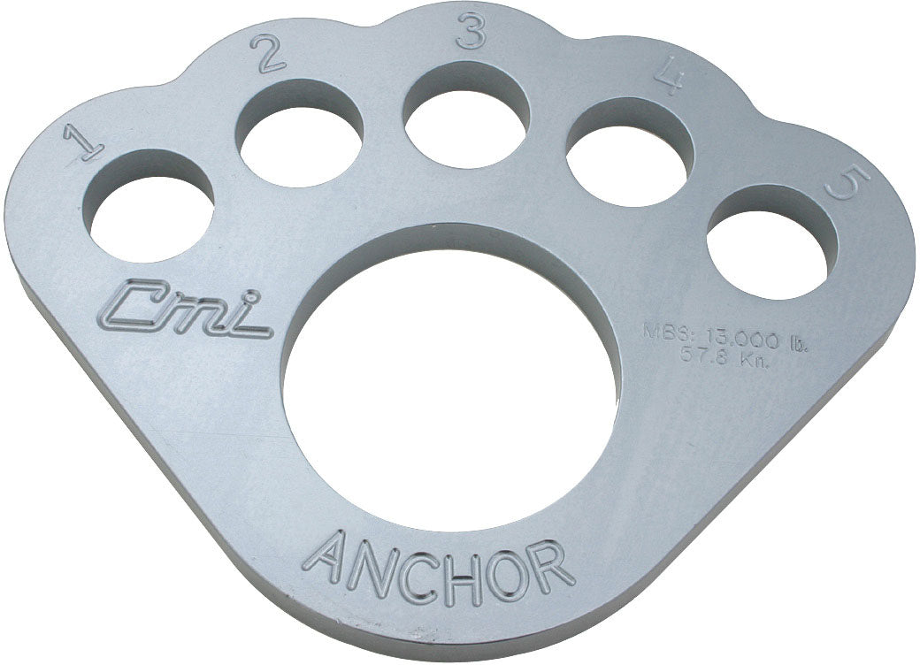 CMI Alum Bear Paw Plate - Durable and Lightweight