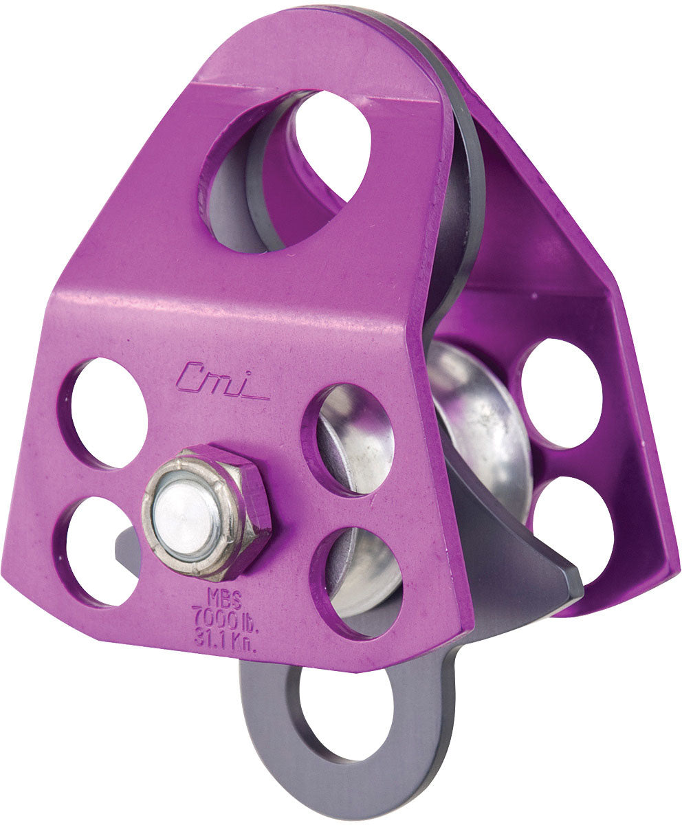 CMI Prusik Minding Pulley Double – High-Performance Rock Climbing and Rescue Equipment