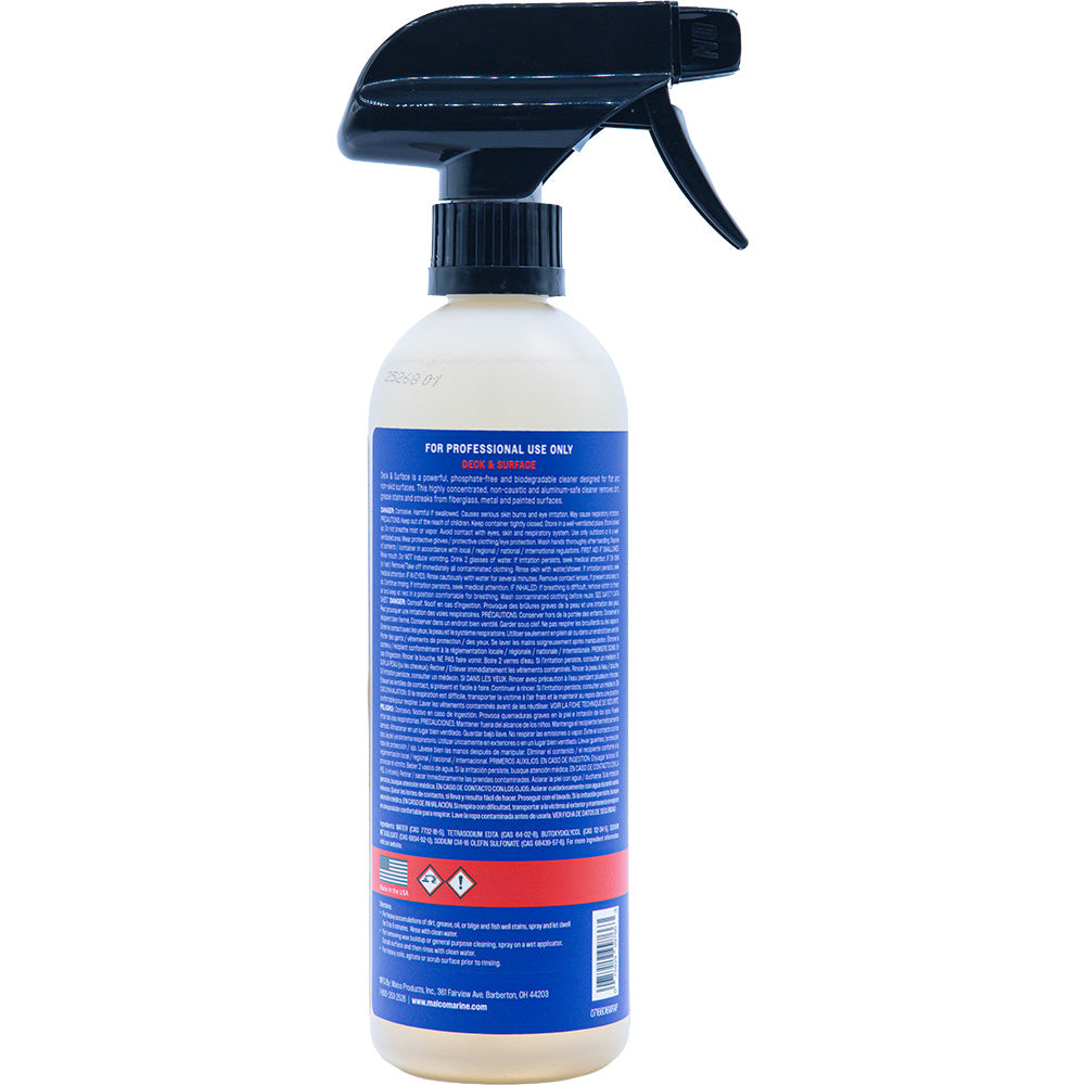 Malco Deck &amp; Surface Spray All Purpose Cleaner - 16oz