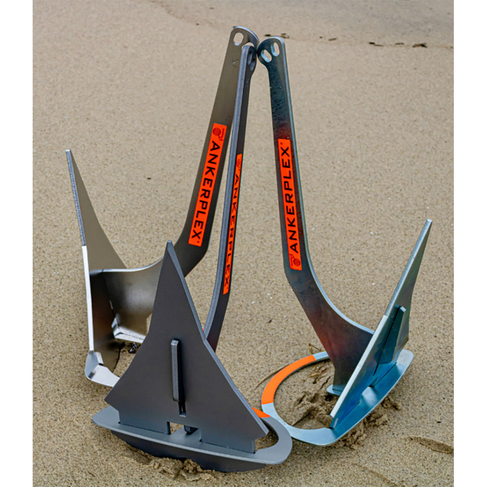 Ankerplex Stainless Steel Anchor 8kg f/Boats to 30&