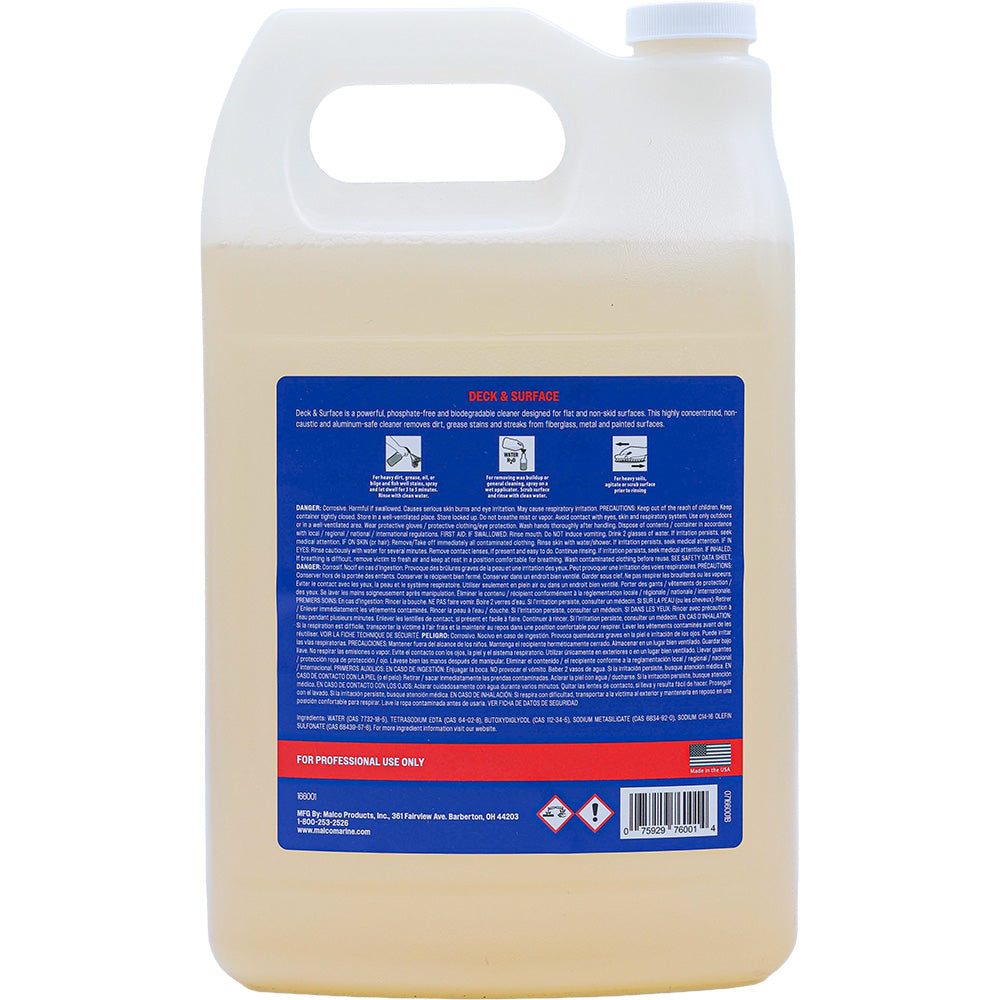 Malco Deck &amp; Surface Spray All Purpose Cleaner - 1 Gallon