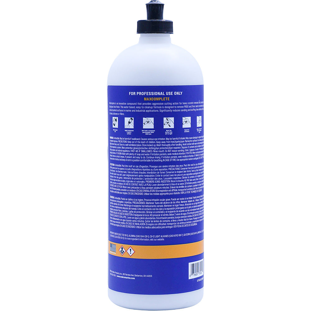 Malco MaxComplete Compound - 32oz
