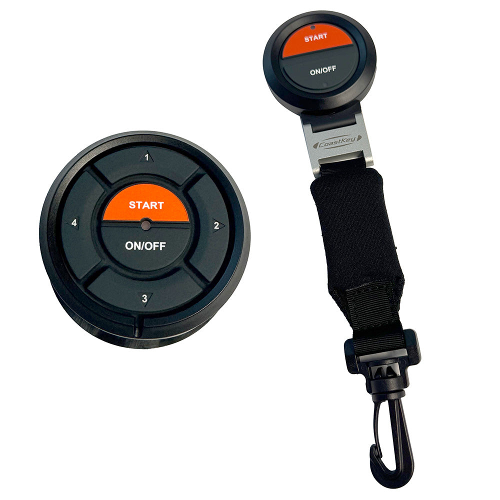 CoastKey Standard Single Mercury Engine Keyless Ignition w/Keyless Stop/Start, Remote Stop/Start, &amp; Ecos