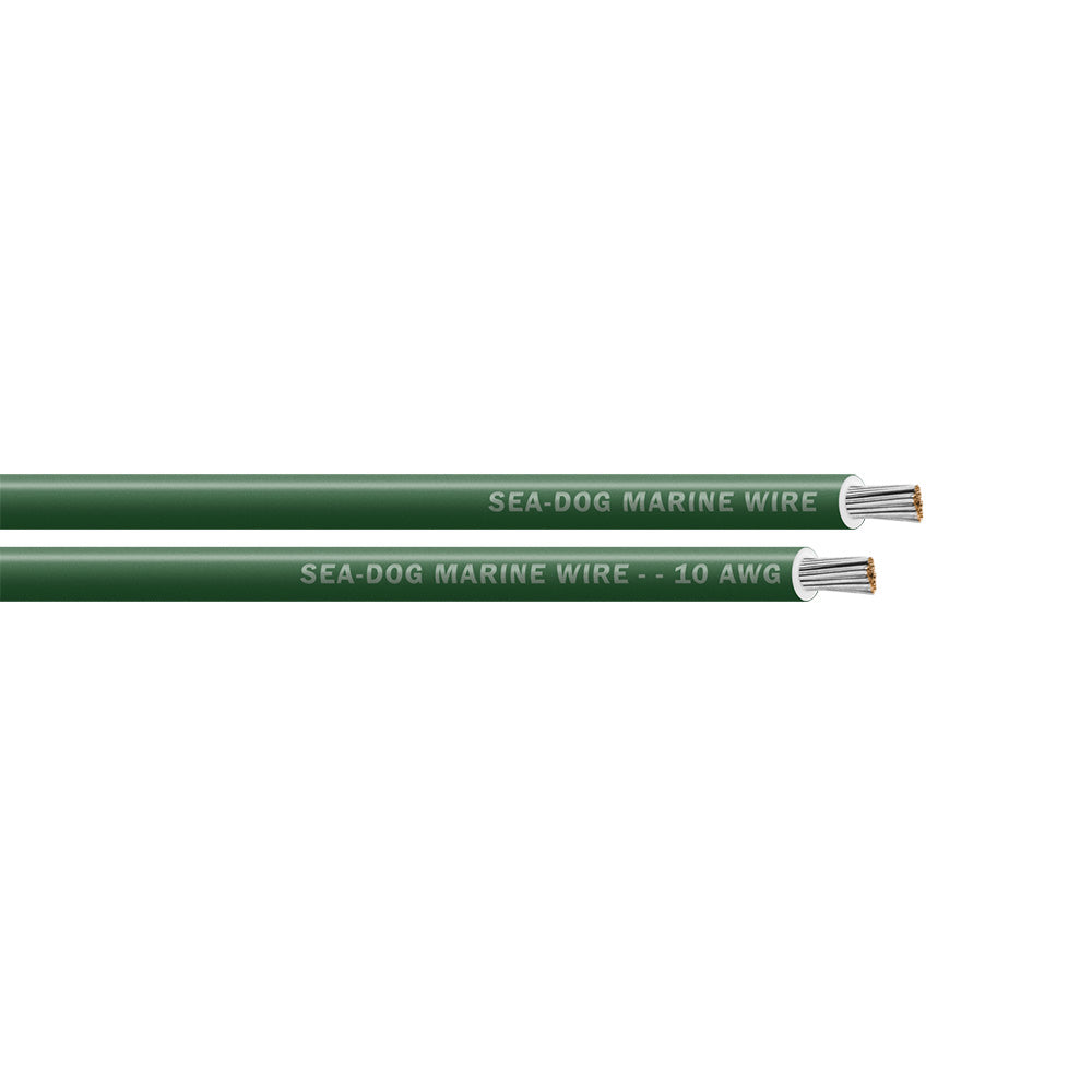 Sea-Dog 10 AWG Green Primary Wire - 25&