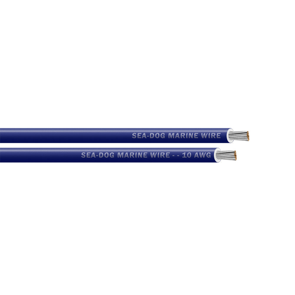 Sea-Dog 10 AWG Dark Blue Primary Wire - 100&