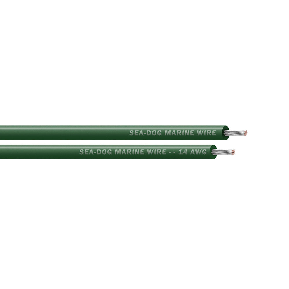 Sea-Dog 14 AWG Green Primary Wire - 25&