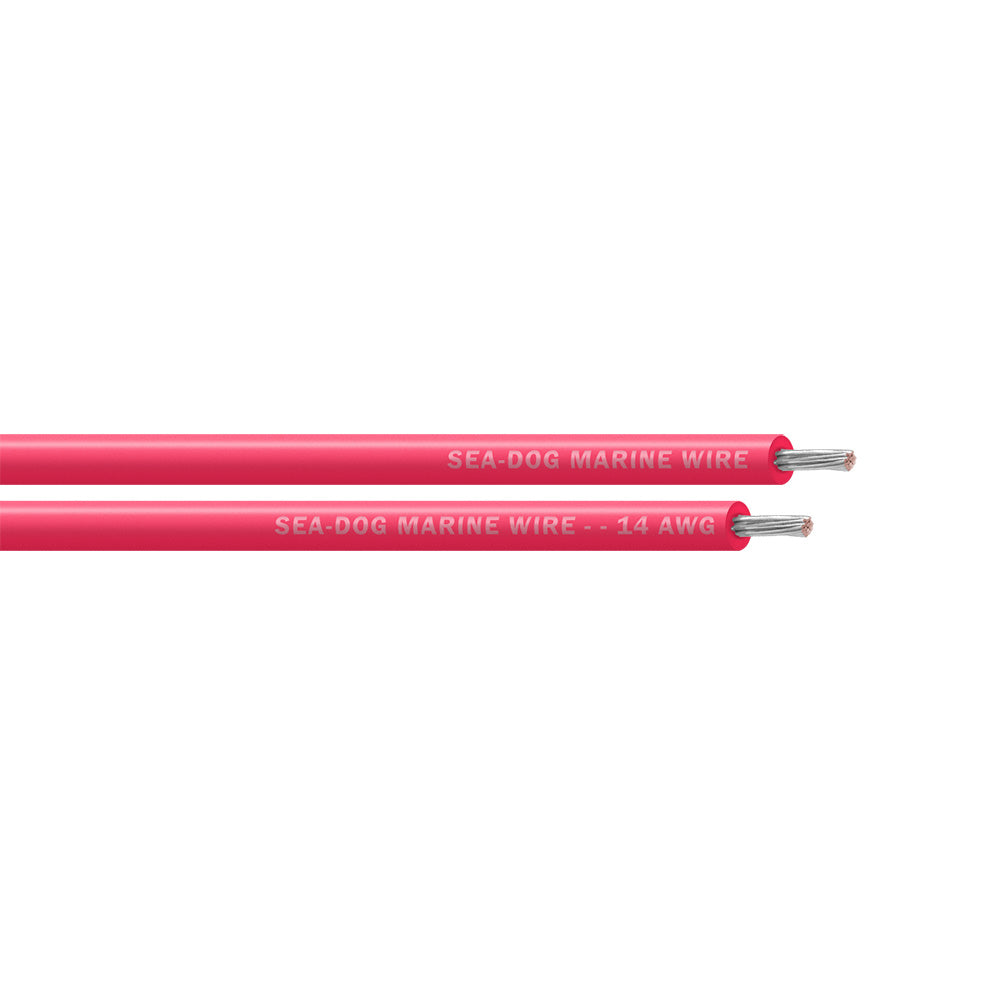 Sea-Dog 14 AWG Pink Primary Wire - 100&
