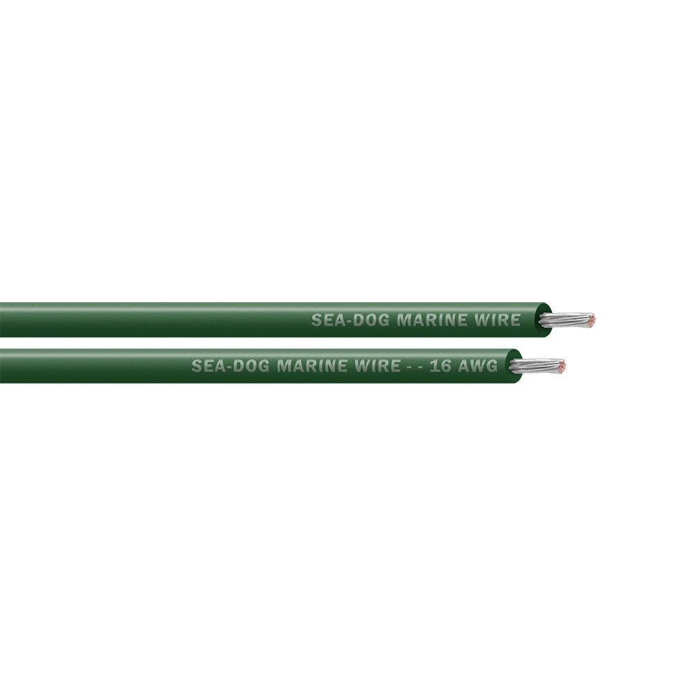 Sea-Dog 16 AWG Green Primary Wire - 25&