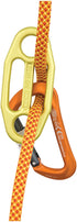 KONG Gigi Belay Device Yellow - Lightweight Climbing Hardware