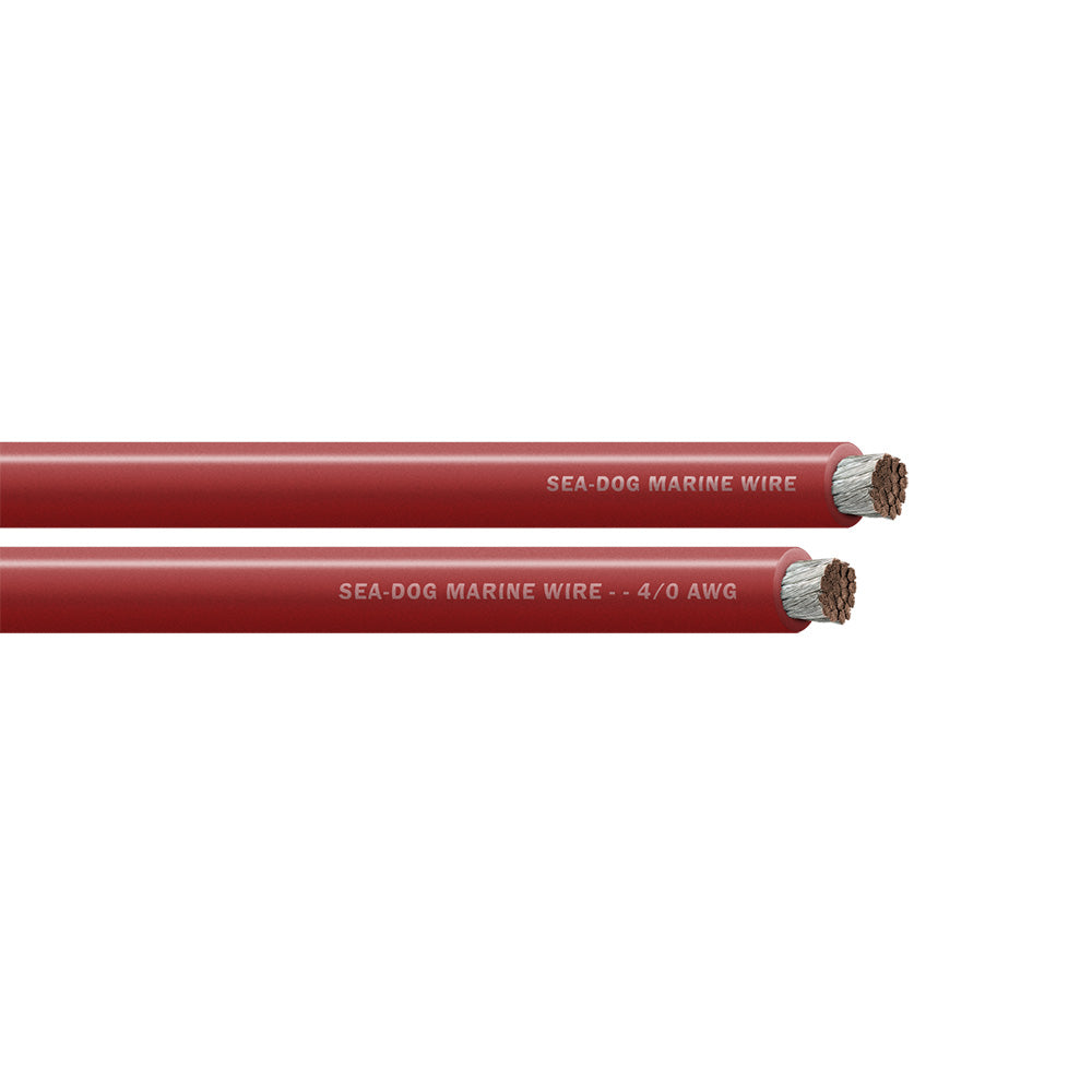 Sea-Dog 4/0 AWG Red Battery Cable - 25&