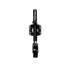 Powerwinch Select Series Jack - 1000lb, Bolt-On, Single Wheel, Carbon Black