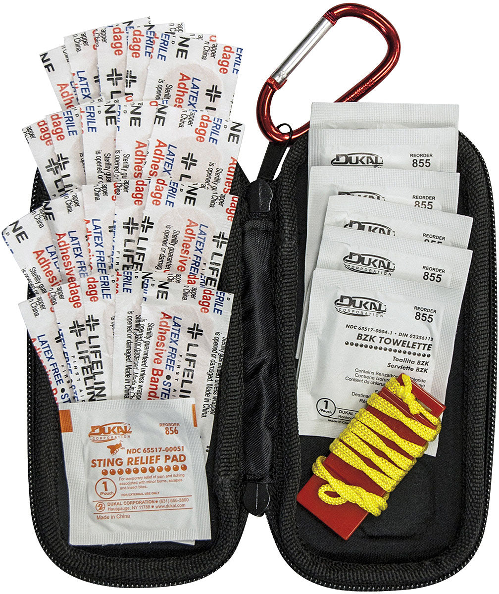 LIFELINE HRD SHLL First Aid Kit Small 30 Pc