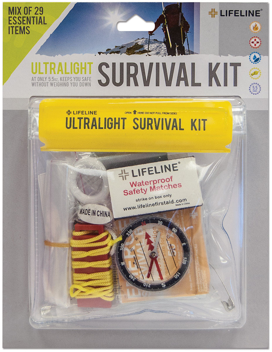 LIFELINE Ultralight Survival Kit - Essential Gear for Outdoor Adventures