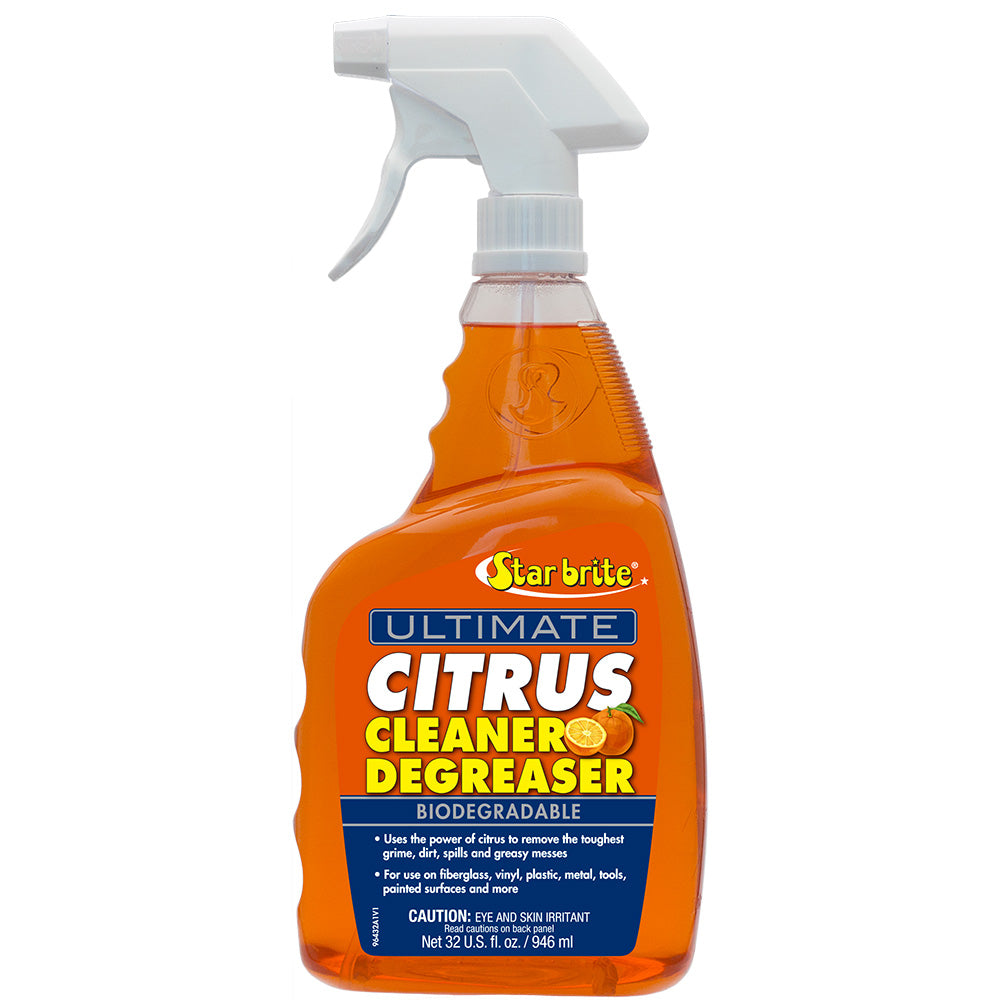 Star brite Ultimate Citrus Cleaner &amp; Degreaser - Biodegradable - 32 oz