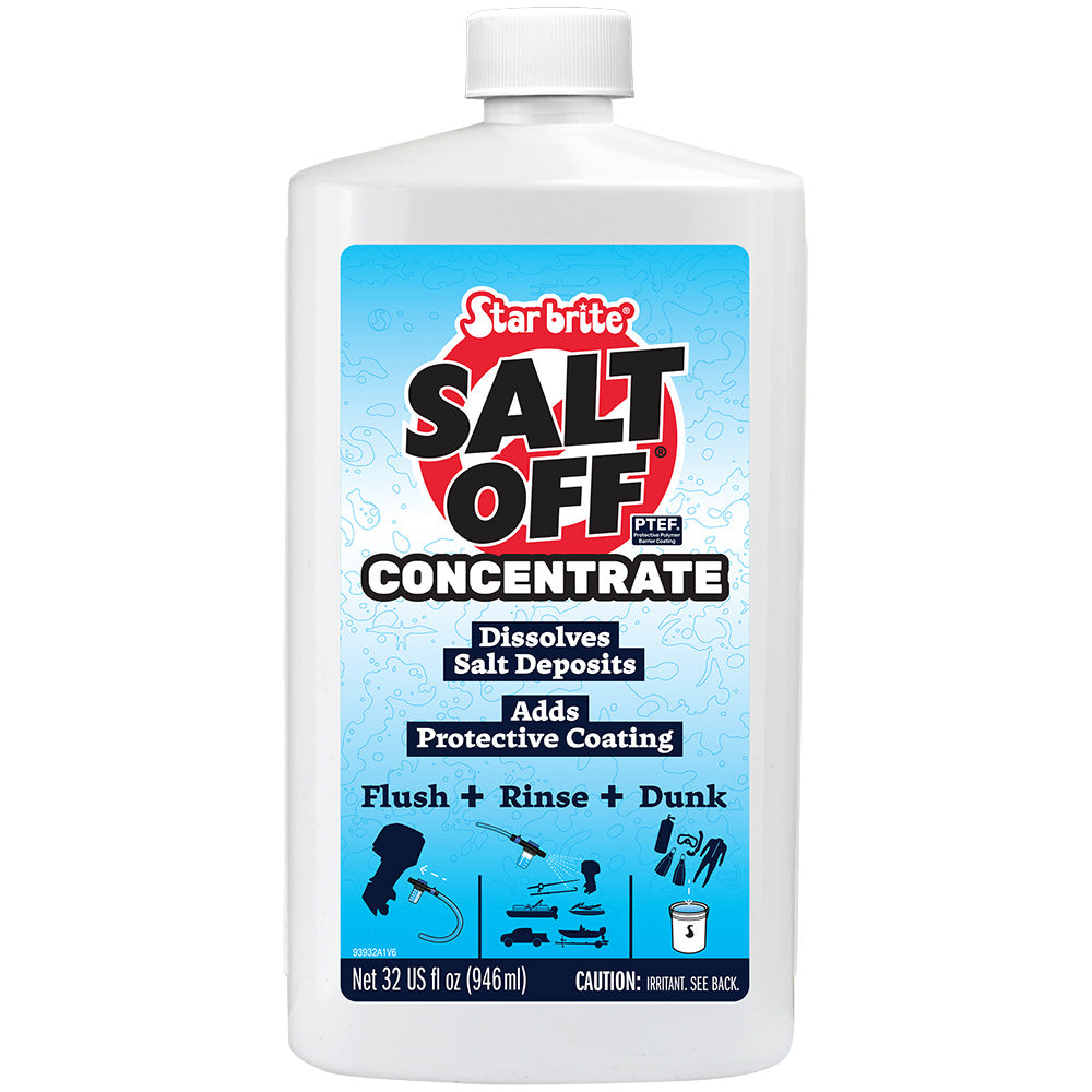 Star brite Salt Off - Concentrate- Salt Remover Wash &amp; Engine Flush - 32 oz