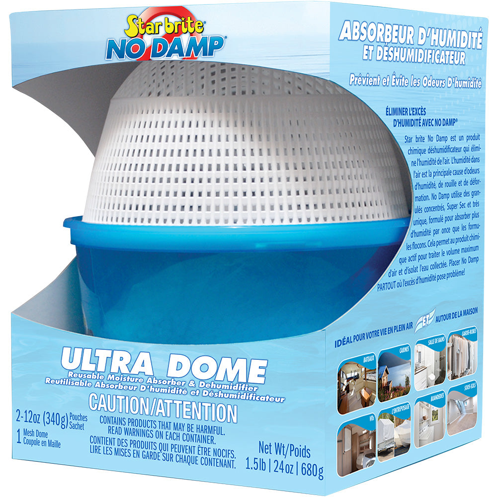 Star brite No Damp Ultra Dome Absorber &amp; Dehumidifier - 24 oz