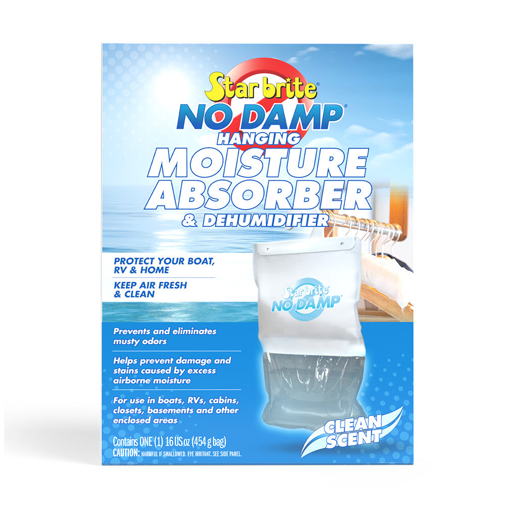 Star brite No Damp Moisture Absorber &amp; Dehumidifier Hanging Bag - 16 oz