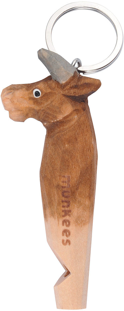 MUNKEES Wood Whistle O X - Handcrafted Wooden Whistle for Kids and Adults