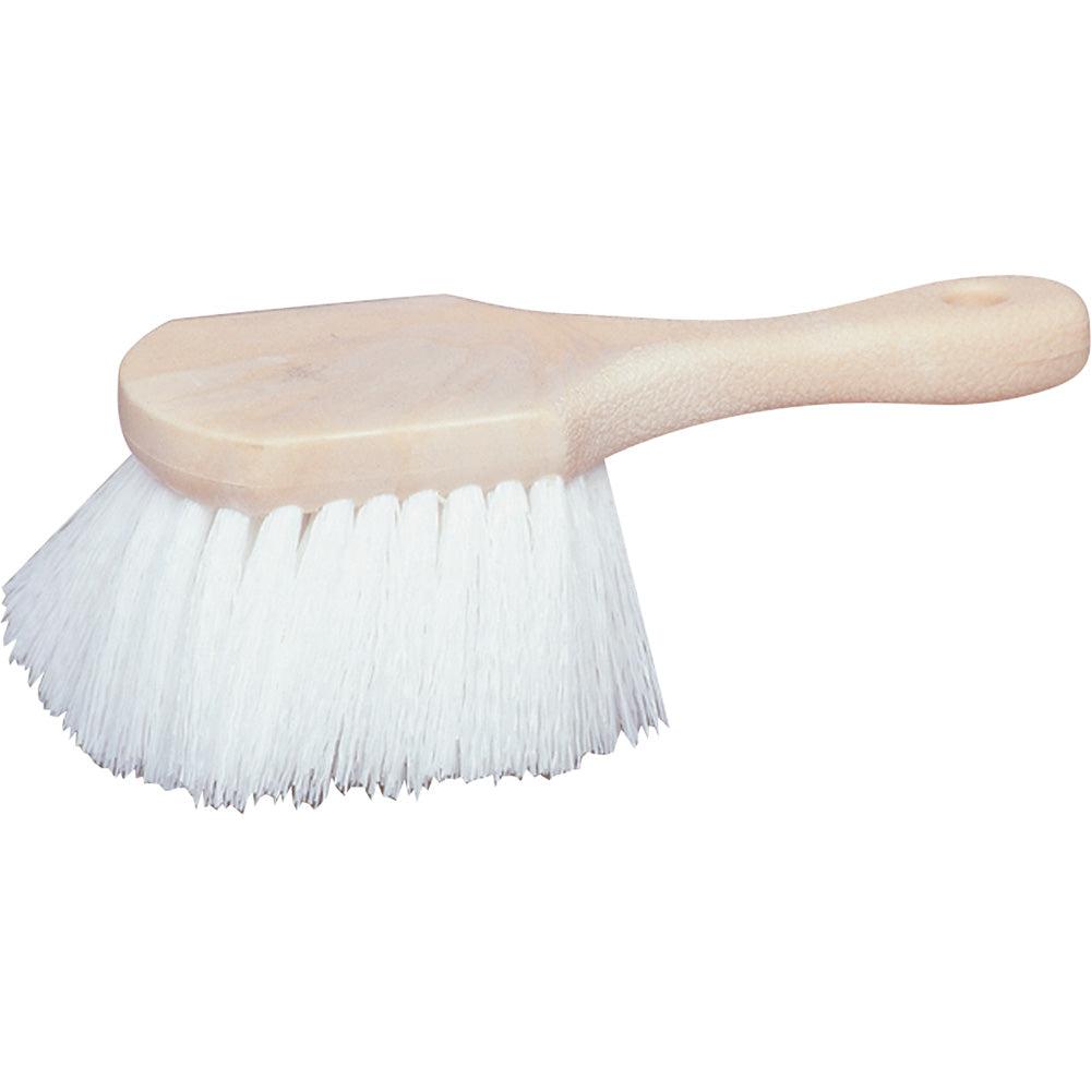 Star brite Marine-Grade Short Handle Scrub Brush  Durable Star Prene Fiber