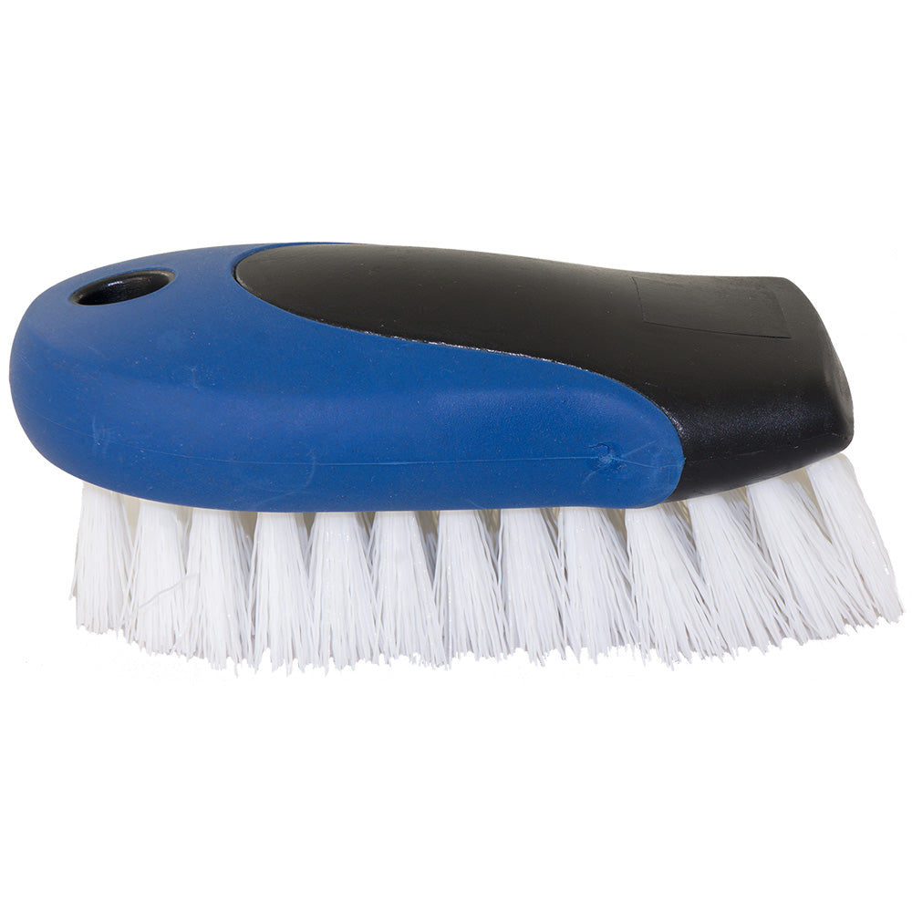 Star brite Dlx Non-Slip 6.5" Hand Scrub Brush f/Dirt &amp; Grime Removal